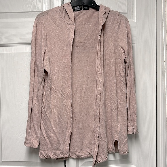 Hooded lightweight Sweater Dusty Rose L - Picture 1 of 3